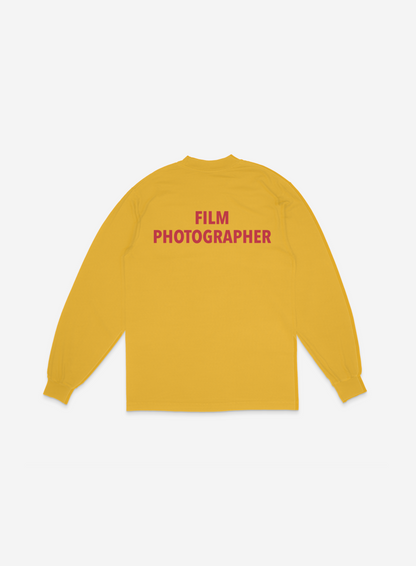 FILM PHOTOGRAPHER LONG SLEEVE (YELLOW/RED)