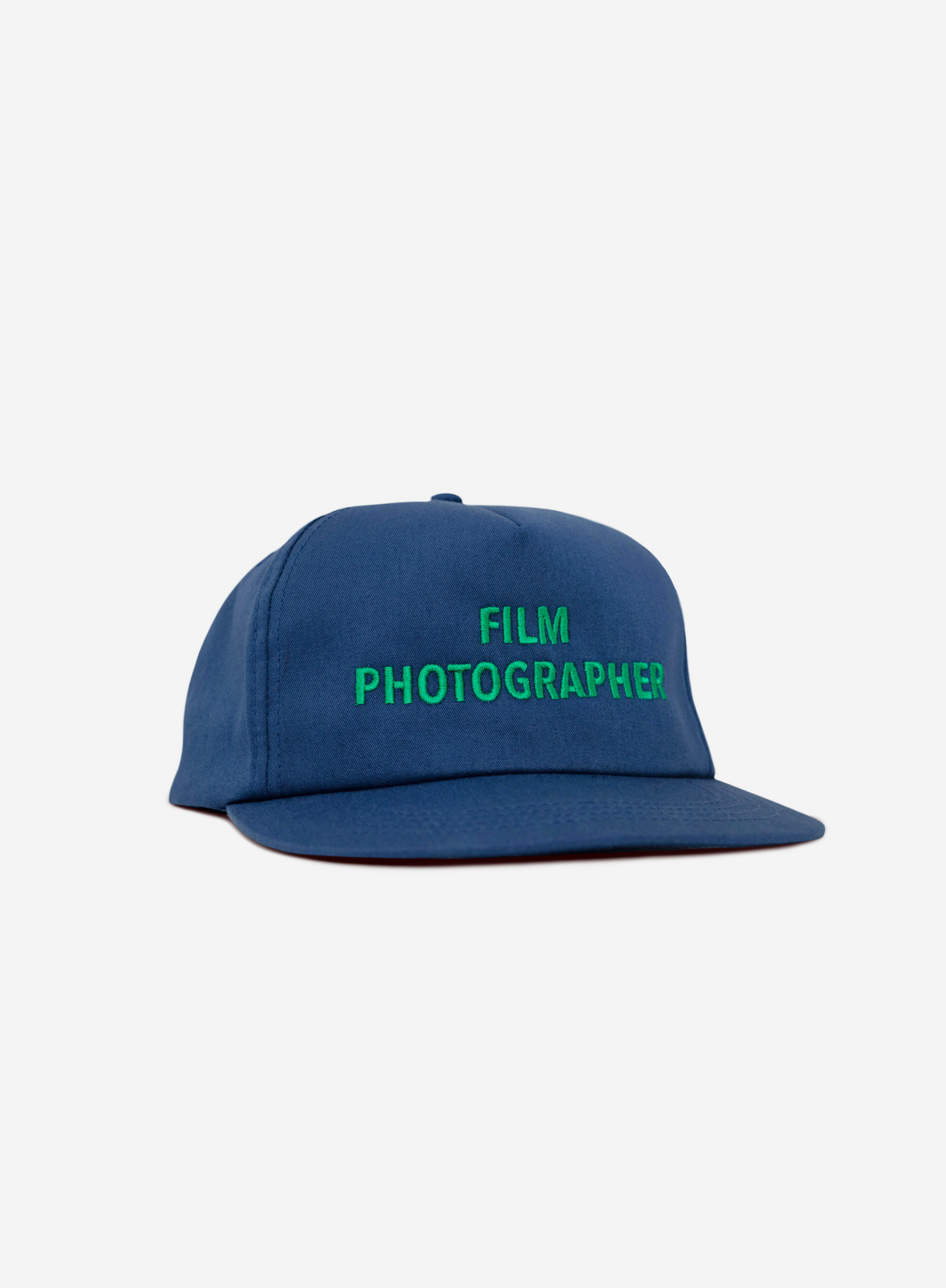 FILM PHOTOGRAPHER SNAPBACK HAT (BLUE/GREEN)